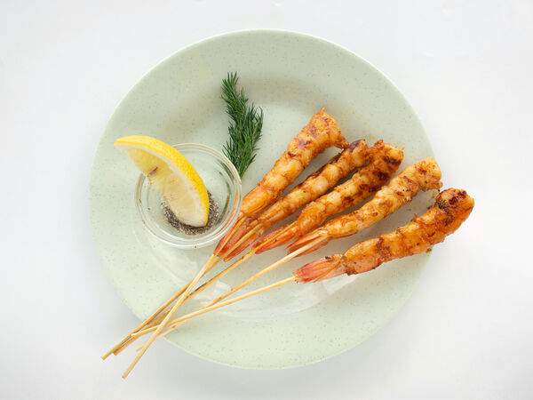 Вьетнамская кухня Cyclo - Креветки на гриле