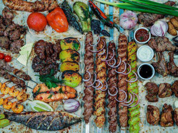 Шашлычный двор - Набор на день рождения или новый год