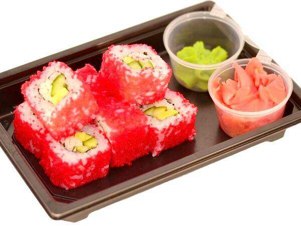 Чайник - Ролл Калифорния с креветками