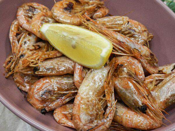 Пицца & лапша - Креветки магаданские жаренные