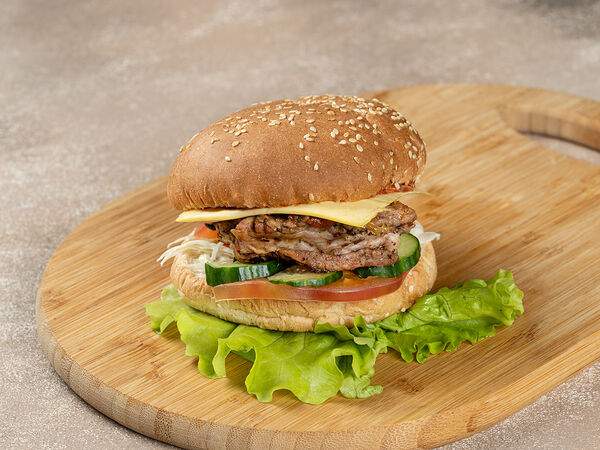 Мангал колибри - Чизбургер со свининой