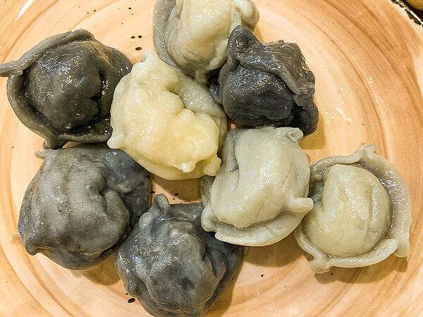 Тесто есть - Пельмени с курицей, мускатным орехом и сливками