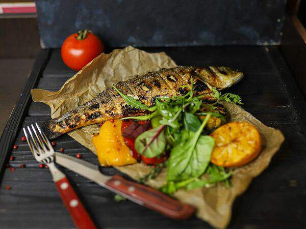 Мангал хауз - Сибас на мангале