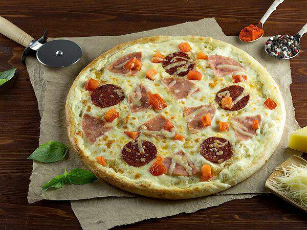 Супер пицца плюс - Пицца Салями/Ветчина