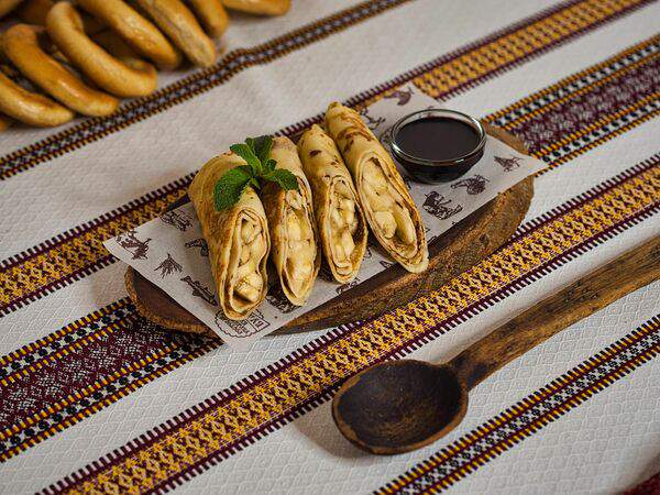 Будьмо - Блины с бананом и шоколадом