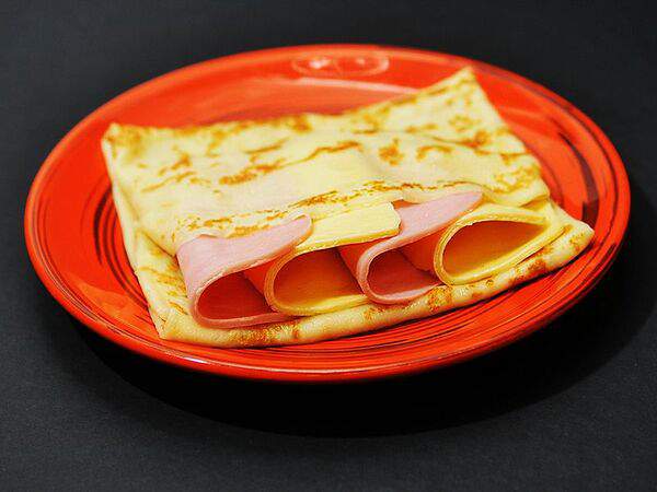 Блин & Coffee - Двойной с ветчиной и сыром