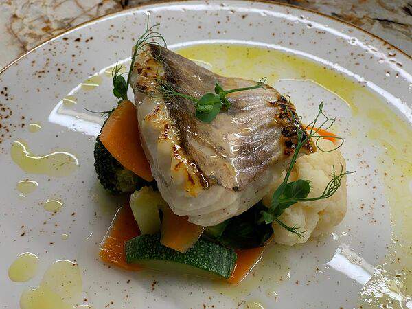 Пунта Прима - Филе Конгрио на пряных овощах