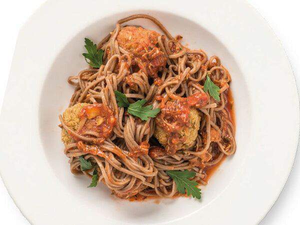 Фёст на Первомайской - Гречневая лапша с фалафелем