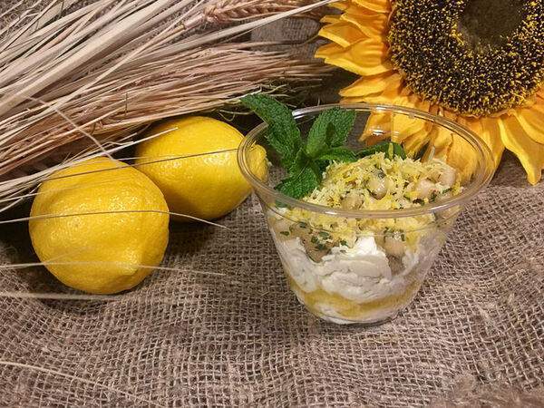 Зерно - Десерт Творожный с ананасом и цедрой лимона