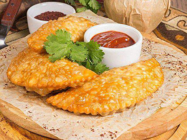 Мушмула - Мини чебуреки с мясом