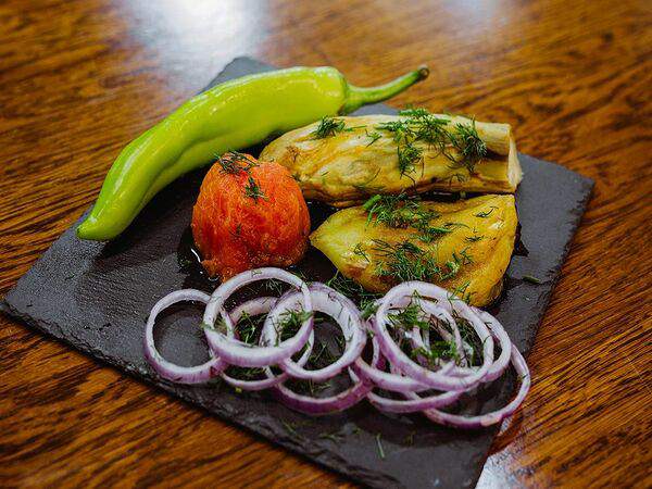 Печьмангал - Помидоры, болгарский перец, баклажан