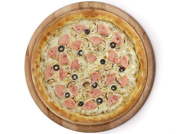 Дома Пицца - Ван Лав пицца с ветчиной и грибами