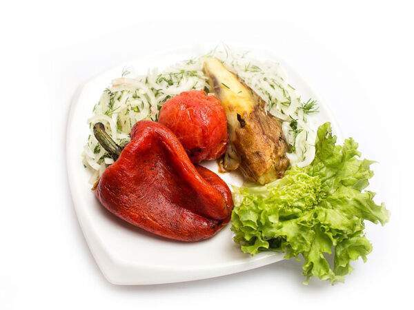 Лаваш36 - Овощи на мангале