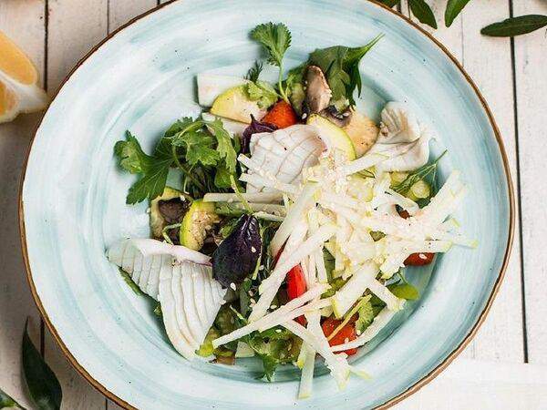 Перчини - С кальмаром