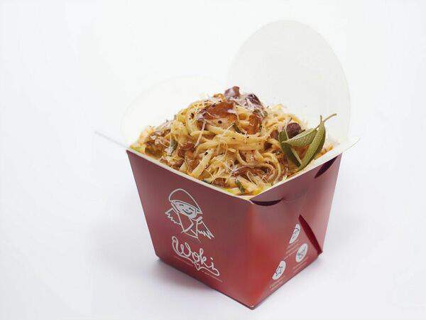 Воки - Вок №11 Карбонара по-азиатски