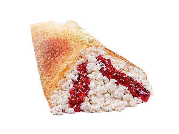 Блинбери - Блин Творожный с малиной