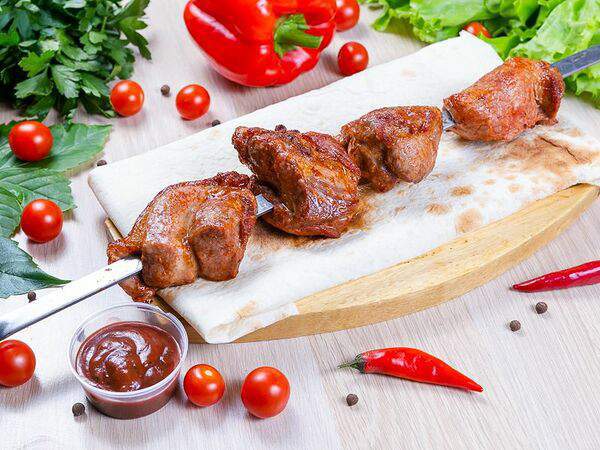 Мангал сити - Шашлык из cвинoй шеи