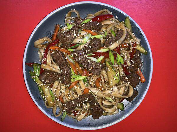 У дяди Вани - Лапша с мраморной говядиной