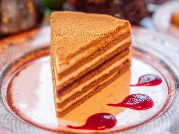 Чучвара, мангал и печи - Торт Медовый с малиной