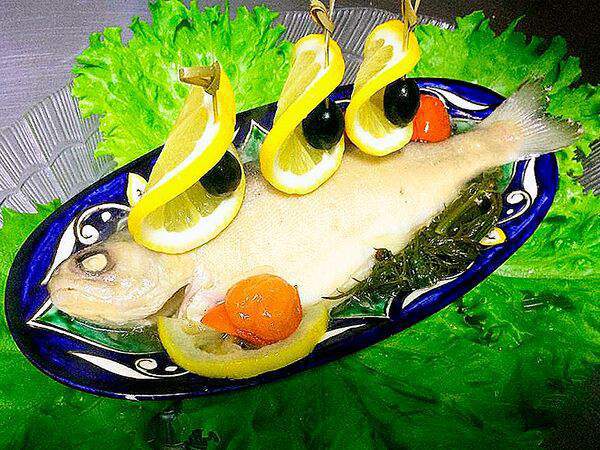 Кинза - Форель по-кавказски