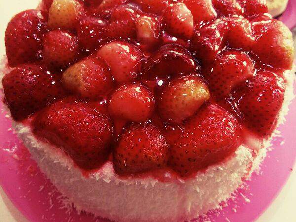 Кондитерская Печка - Десерт Клубничная любовь