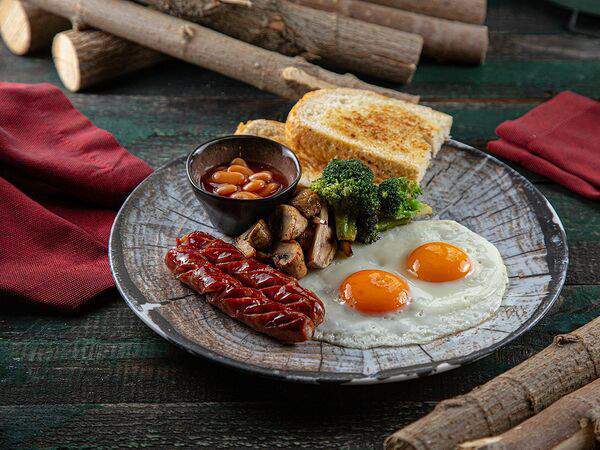 Дикая утка - Английский завтрак с колбасками