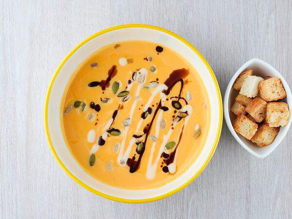 Union Coffee Pizza - Тыквенный крем-суп