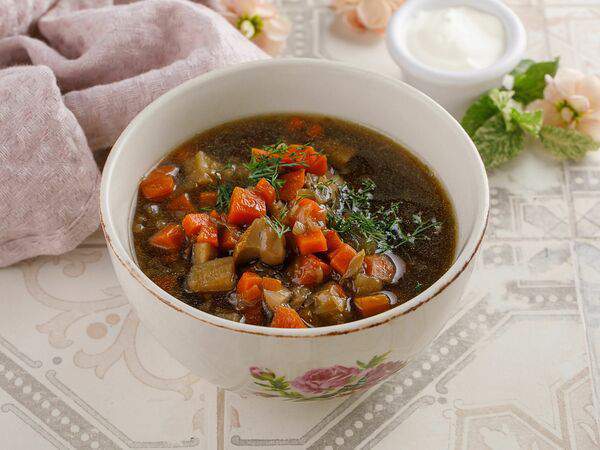 Катюша - Суп из белых лесных грибов