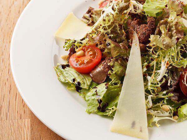 Тортшер - Салат с куриной печенью