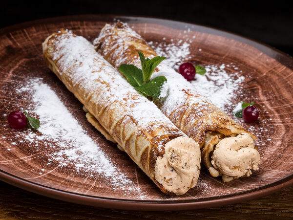 Вехотка - Вафельные трубочки с ореховым кремом