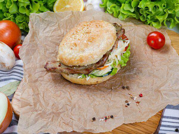 Югославия гриль - Сэндвич Свиная шея