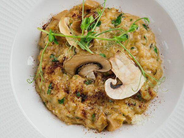 Forno rosso - Ризотто с белыми грибами