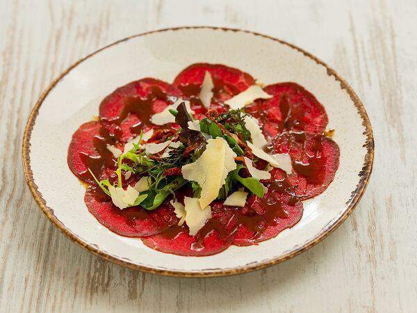 Васильки - Карпаччо из говядины