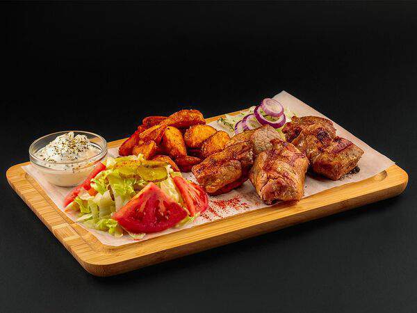 Мясоед - пицца и гриль - Комбо Бизнес со свининой