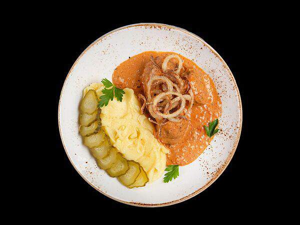 Fabrika - Тефтели с картофельным пюре