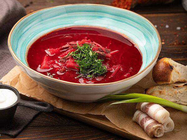 Седло - Борщ с говядиной