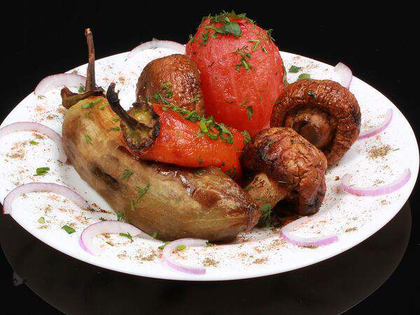 Мясорубка - Овощи на мангале