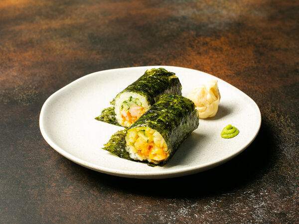 Горячо Азия - Ручной ролл с креветкой