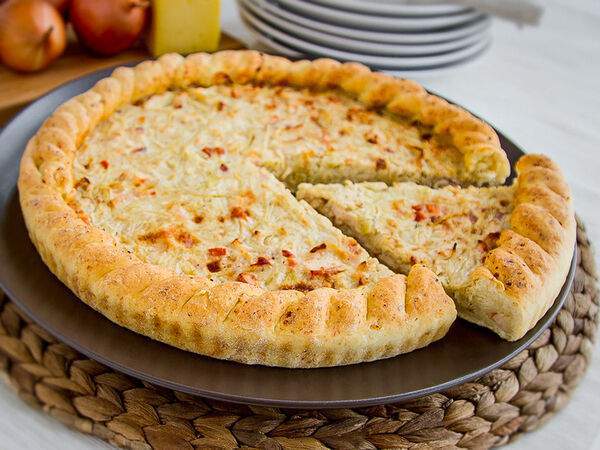 Вот Такие Пироги - Пирог Цвибелькухен луковый