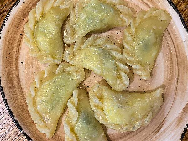 Тесто есть - Вареники с адыгейским сыром