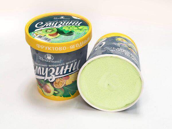 33 пингвина - Смузини Киви-винoград-авокадо