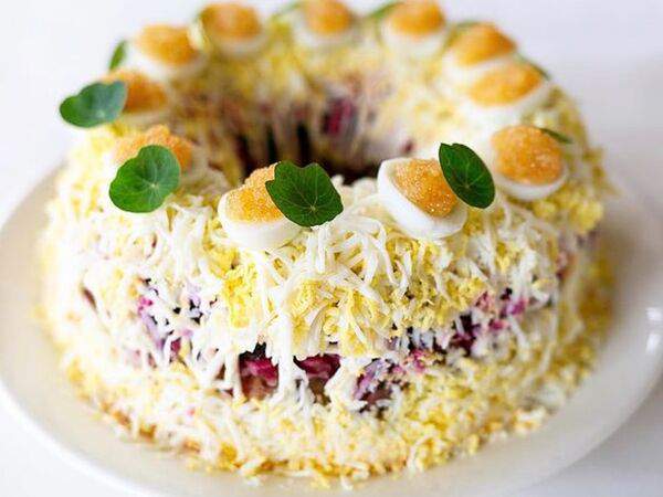 Барин Сметанин - Салат Селедка под шубой классическая