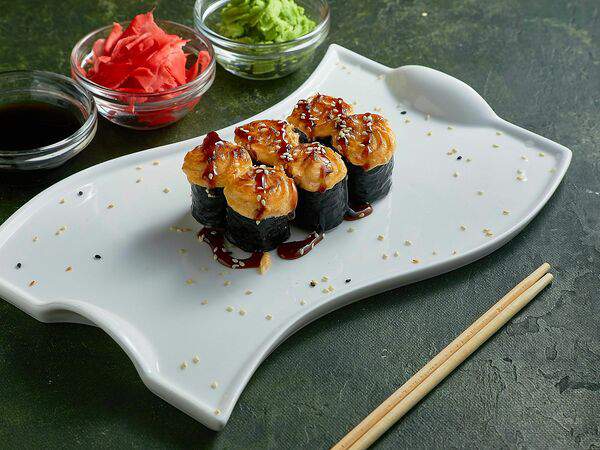 Takara - Запеченный мини-ролл с крабом