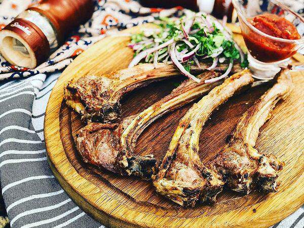 Crash Лаваш - Шашлык из баранины корейка