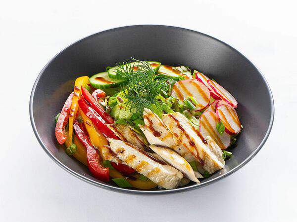 Мастер ланч - Поке с курицей