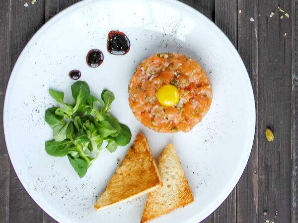 Традиции вкуса - Тар-тар из семги