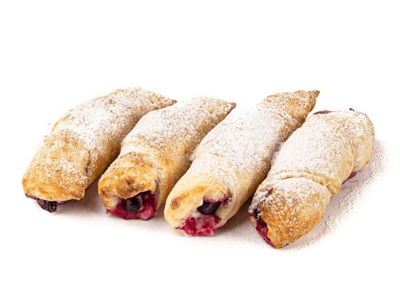 Папа Джонс - Рогалики с сезонными ягодами