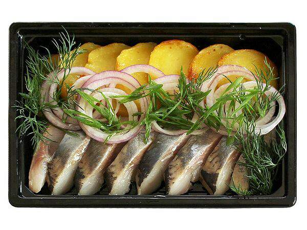 City - Селедочка с картофелем и луком