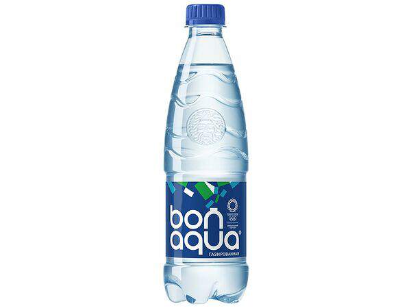 Шашлык - Вода газированная BonAqua
