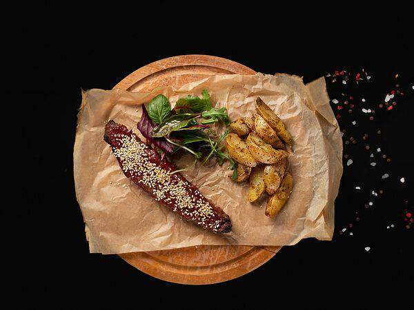 Клава Шиффер - Говяжья грудинка под соусом том ям